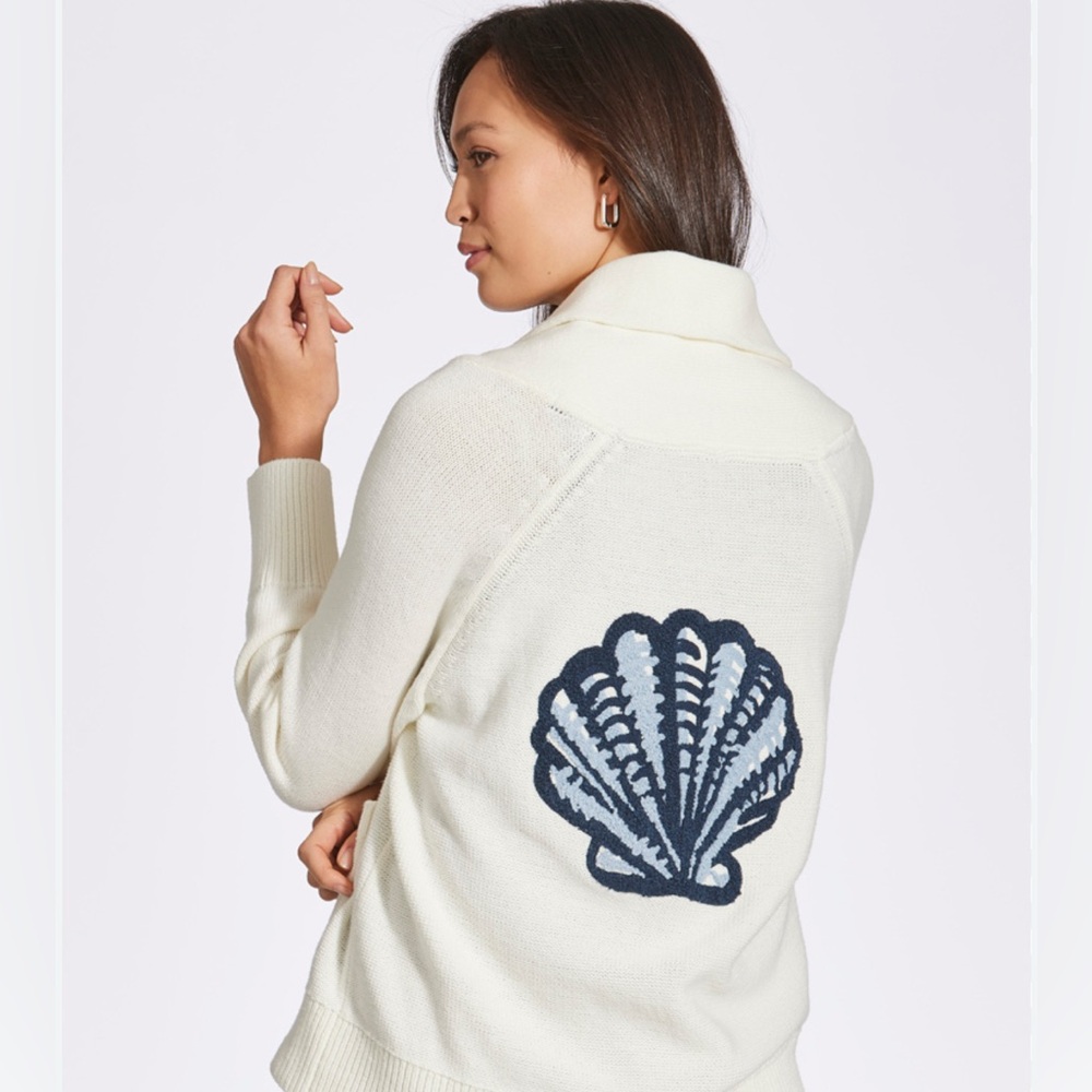 NWT Mia and Tess Seashell Cardigan